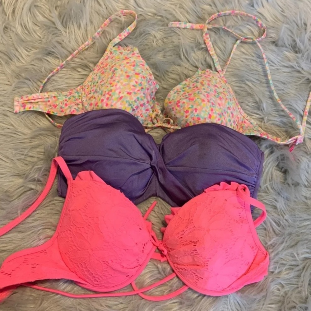 3 bikini tops for 13!!!!!!!!
